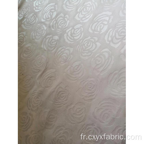 tissu de polyester en relief pour le drap de lit